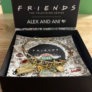 Alex &. Ani Friends couch + pivot Charm Bangle